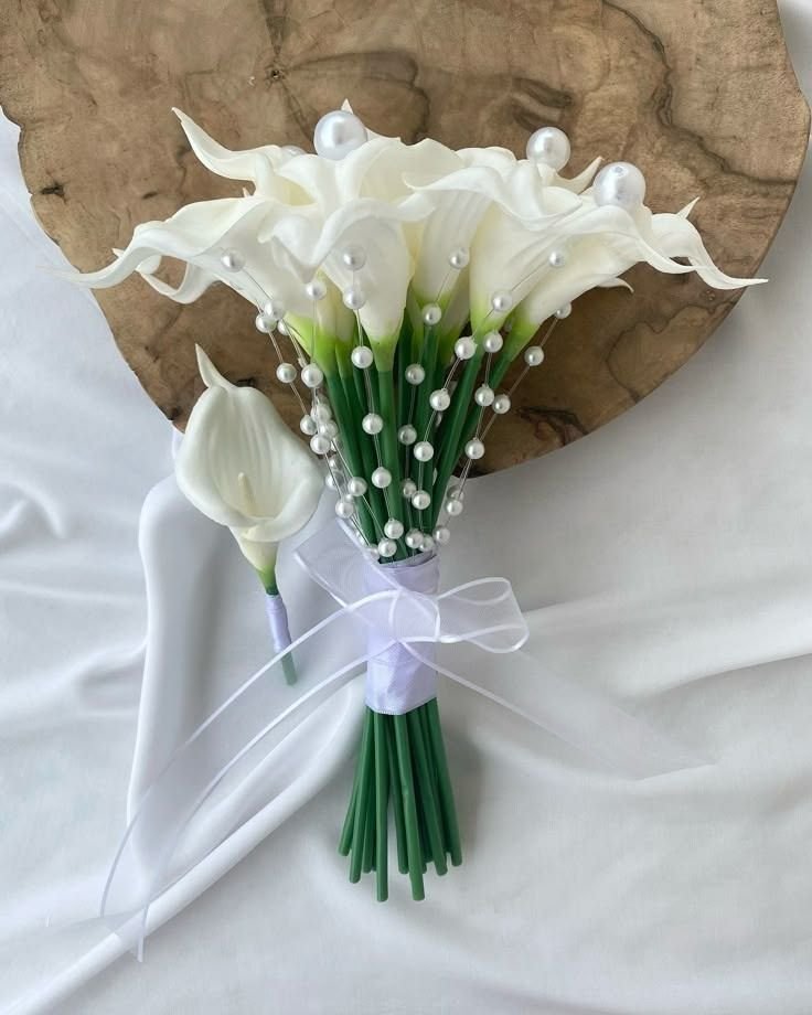 Unique and beautiful pearl bouquet